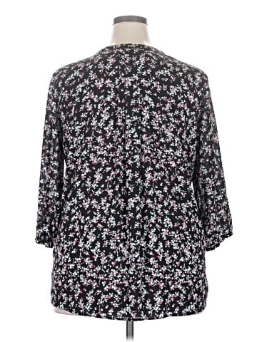 41Hawthorn 3/4 Sleeve Blouse (view 2)
