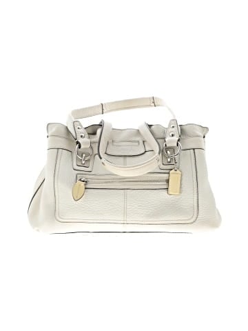 Coach Factory Leather Satchel (view 1)