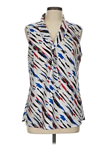 Tahari by ASL Sleeveless Blouse (view 1)