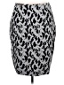 Lane Bryant Graphic Silver Formal Skirt Size 16 - photo 1