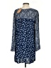 Red Camel 100% Rayon Paisley Blue Casual Dress Size S - photo 2