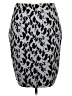 Lane Bryant Graphic Silver Formal Skirt Size 16 - photo 2