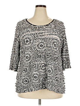 Jaclyn Smith 3/4 Sleeve Blouse