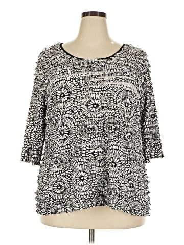 Jaclyn Smith 3/4 Sleeve Blouse (view 1)