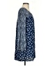 Red Camel 100% Rayon Paisley Blue Casual Dress Size S - photo 4