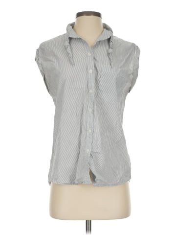 Who What Wear Sleeveless Button-Down Shirt (view 1)