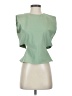 Zara Green Sleeveless Blouse Size S - photo 1