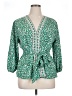 Max Studio Green 3/4 Sleeve Blouse Size XL - photo 1