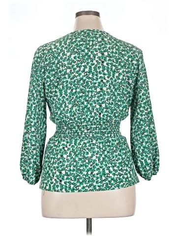 Max Studio 3/4 Sleeve Blouse (view 2)