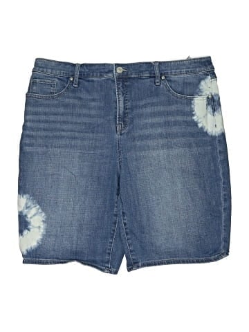 So Slimming by Chico's Denim Shorts (view 1)
