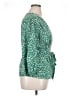 Max Studio Green 3/4 Sleeve Blouse Size XL - photo 4