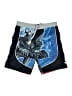 Batman 100% Polyester Blue Board Shorts Size 8 - photo 1