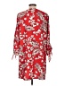 Express 100% Polyester Red Casual Dress Size L - photo 2