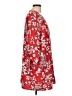 Express 100% Polyester Red Casual Dress Size L - photo 4