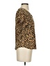 Old Navy Animal Print Brown Short Sleeve Top Size S - photo 4