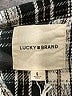 Lucky Brand 100% Cotton Plaid Silver Jacket Size S - photo 6