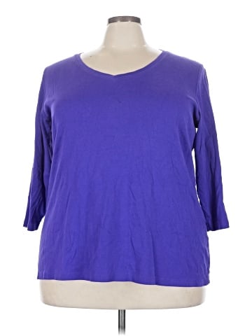 St. John's Bay 3/4 Sleeve T-Shirt (view 1)
