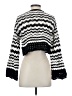 Zara Chevron-herringbone Black Pullover Sweater Size S - photo 2