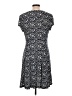 Connected Apparel Paisley Gray Casual Dress Size 12 - photo 2