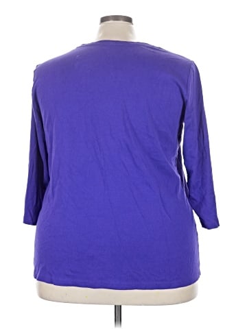 St. John's Bay 3/4 Sleeve T-Shirt (view 2)