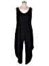Nicole Miller New York Solid Black Jumpsuit Size XL - photo 1