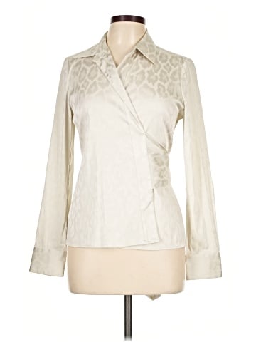 Ann Taylor Long Sleeve Blouse (view 1)