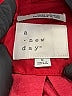 A New Day 100% Recycled Polyester Red Raincoat Size S - photo 6