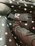 Iz Byer 100% Polyester Polka Dots Black 3/4 Sleeve Blouse Size L - photo 7