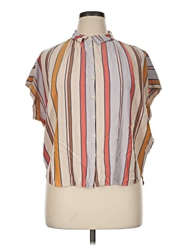 Madewell Central Shirt in Daley Stripe (view 1)