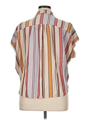 Madewell Central Shirt in Daley Stripe (view 2)