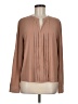 Calvin Klein Tan Long Sleeve Blouse Size M - photo 1