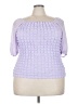 Oddi Purple 3/4 Sleeve Blouse Size 3XL - photo 1
