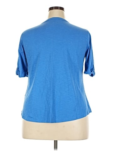 Croft & Barrow Short Sleeve Henley (view 2)
