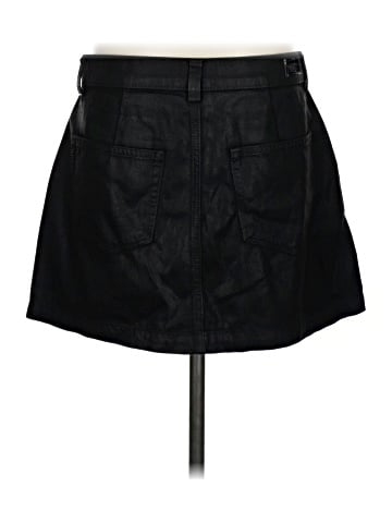 Paige Faux Leather Skirt (view 2)
