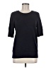 Lands' End Black 3/4 Sleeve Top Size M - photo 1