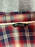 Massimo Dutti Plaid Burgundy Long Sleeve Button-Down Shirt Size 4 - photo 7