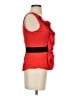 Alythea Red Sleeveless Blouse Size S - photo 4