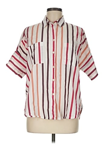Madewell Courier Shirt in Lorelei Stripe (view 1)