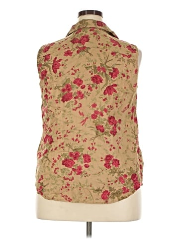 Lauren by Ralph Lauren Sleeveless Button-Down Shirt (view 2)