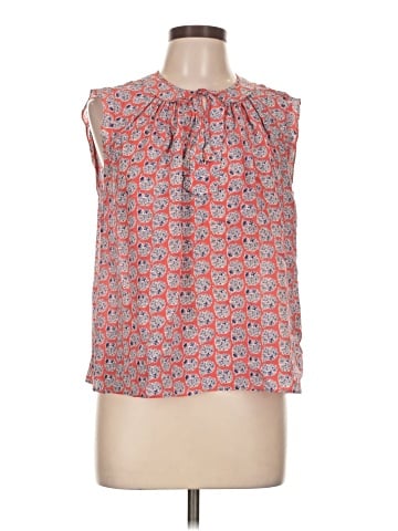 Rebecca Taylor Sleeveless Silk Top (view 1)