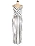 American Eagle Outfitters 100% Viscose Stripes Ivory Jumpsuit Size XL Long - photo 1