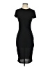 Shein Solid Black Casual Dress Size S - photo 1