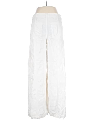 Madewell Wide-Sweep Trousers in Tile White: Airy Denim Edition (view 2)