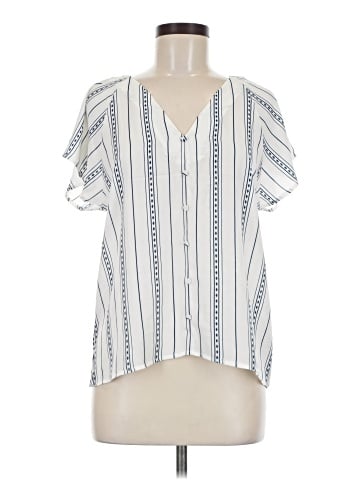 Ann Taylor Factory Short Sleeve Blouse (view 1)