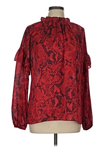 Ann Taylor Long Sleeve Blouse (view 1)