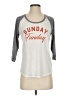 Express Outlet Silver Gray 3/4 Sleeve T-Shirt Size S - photo 1