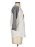 Express Outlet Silver Gray 3/4 Sleeve T-Shirt Size S - photo 4