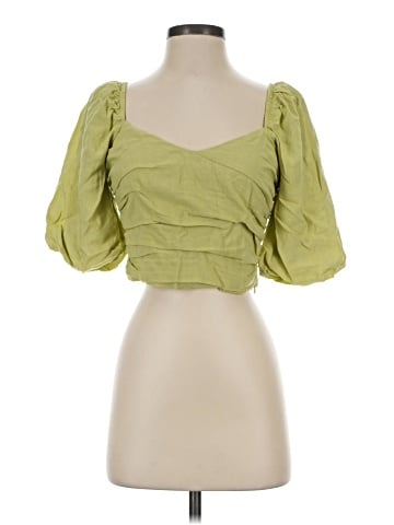 Lulus 3/4 Sleeve Blouse (view 1)
