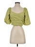 Lulus Green 3/4 Sleeve Blouse Size S - photo 1