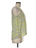Splendid 100% Rayon Yellow Sleeveless Blouse Size M - photo 4